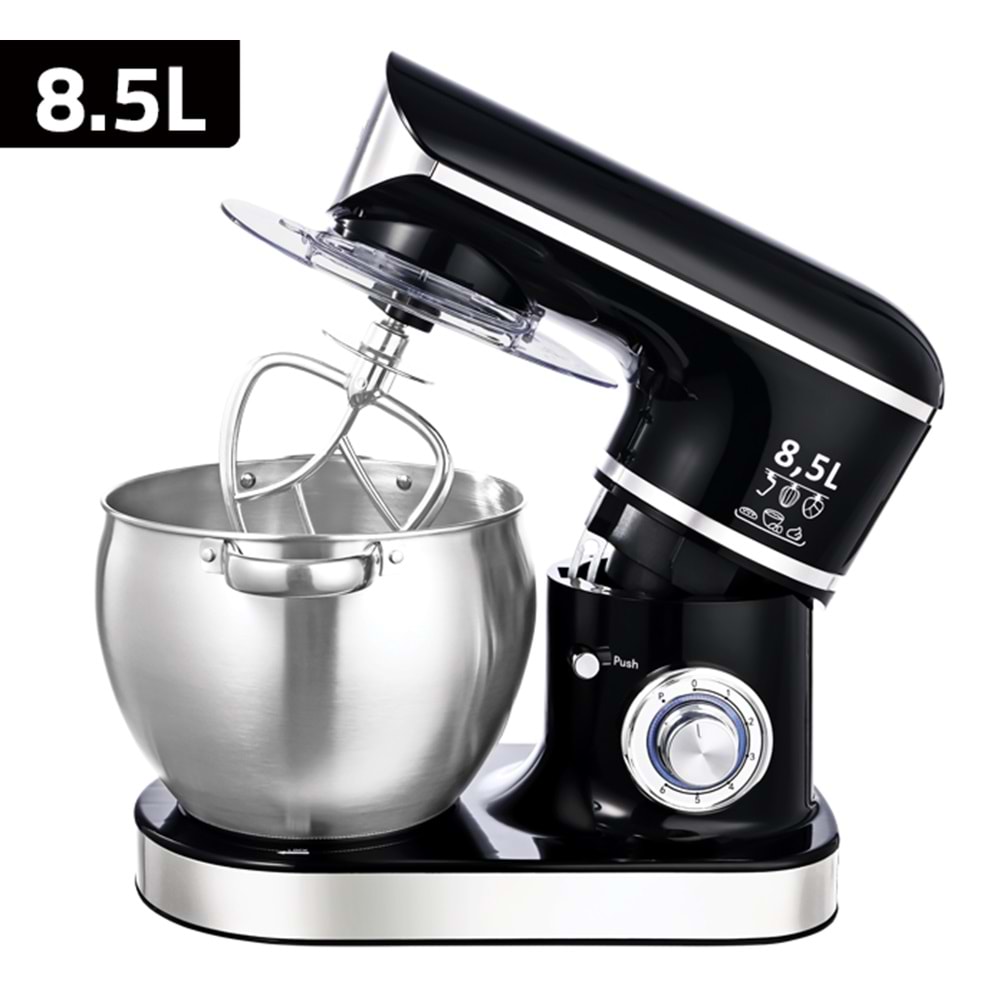 MXR3553/2 Newal Siyah Stand Mikser 8.5L