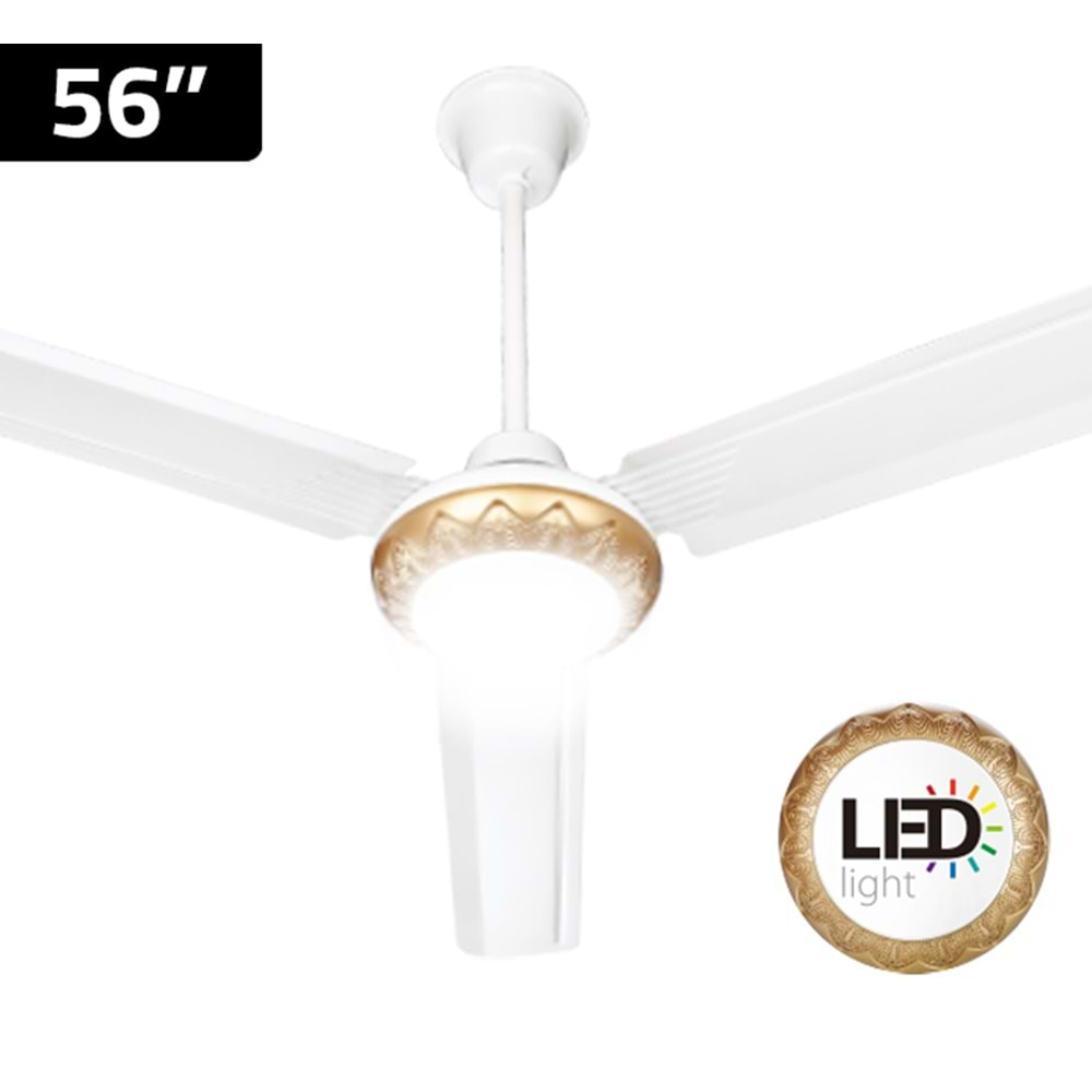 FAN331/04 Newal Işıklı Tavan Vantilatörü