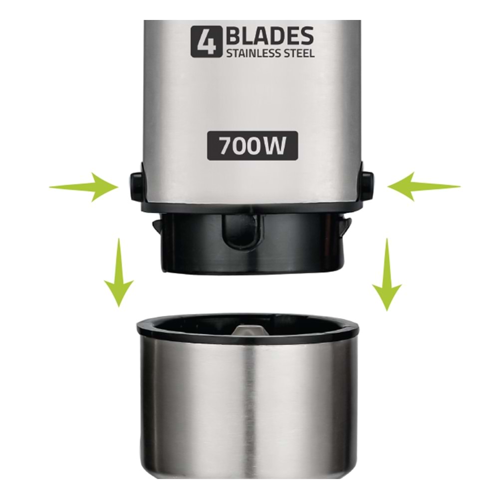 BLD413 Newal Çubuk Blender Inoks