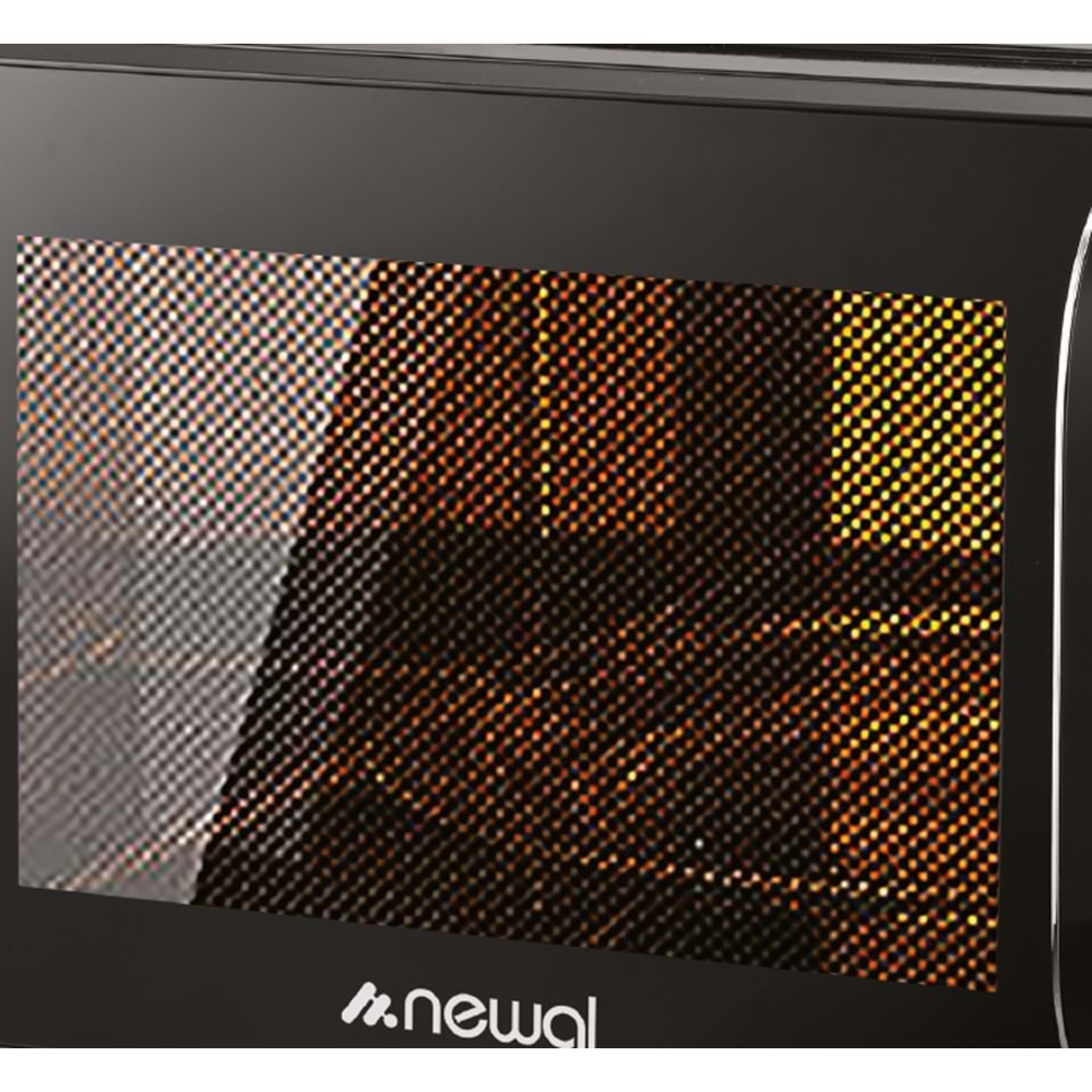 MWO267/2 Newal Siyah Mikrodalga 25L