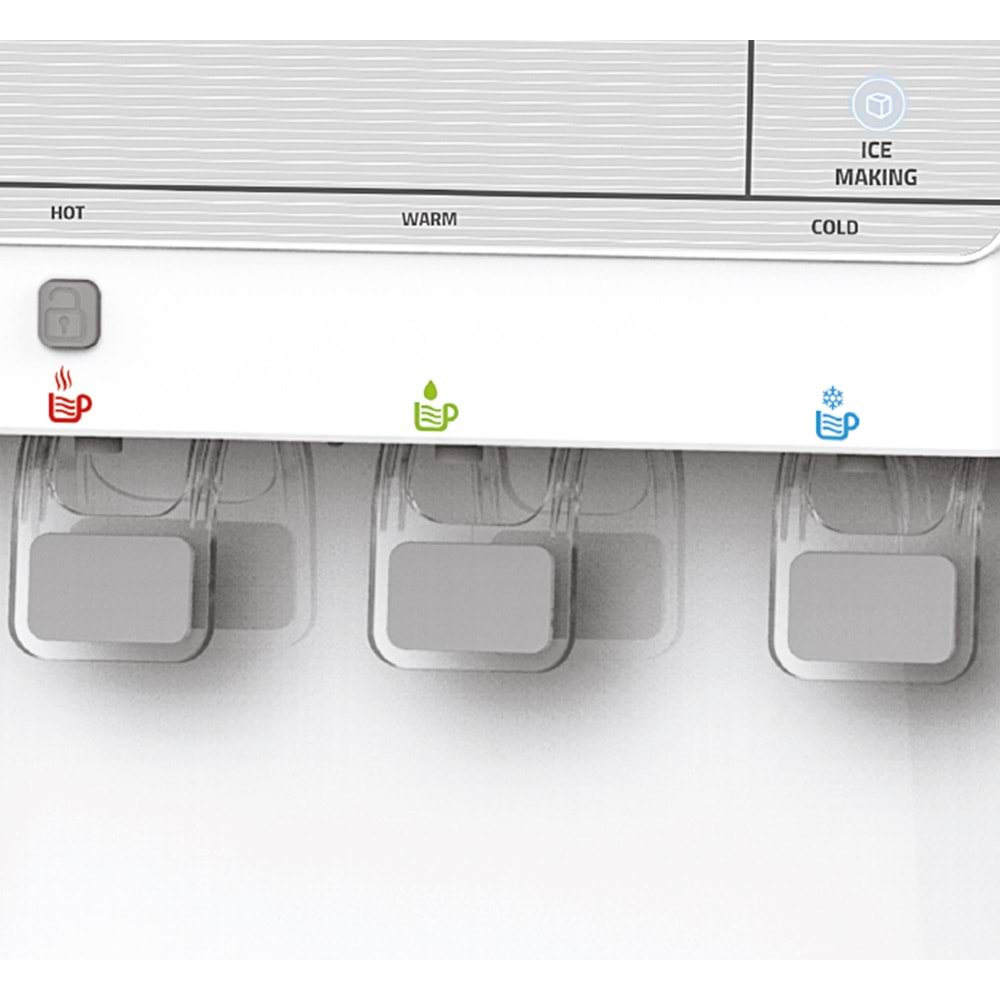 WTD680/2 Newal Su Sebili & Buz Makinesi