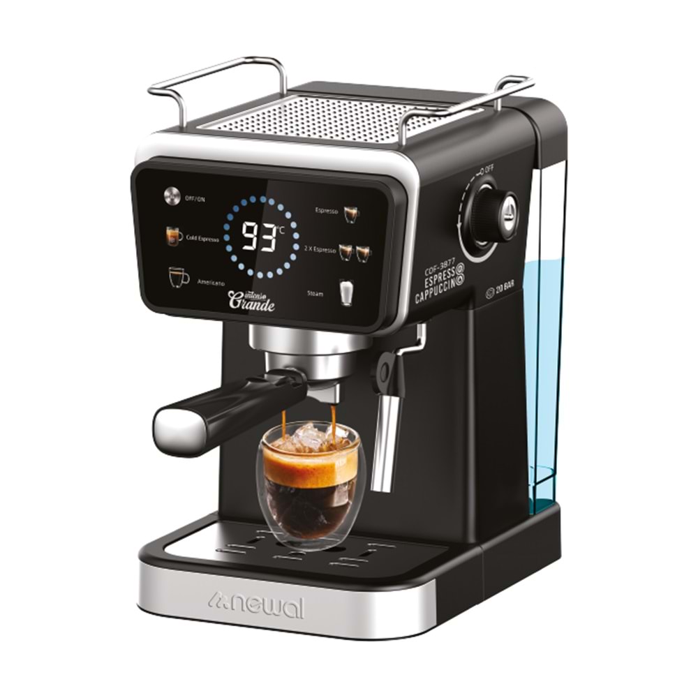 COF3877 Newal Dokunmatik Espresso Kahve Makinesi 20Bar