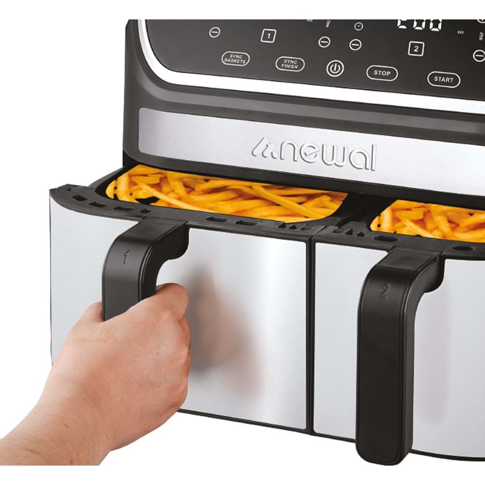 FRY5225 Newal Dokunmatik Double Airfryer 9L
