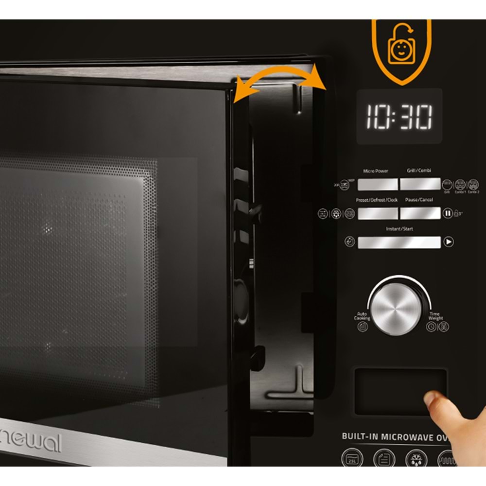MWO2595/5 Newal Ankastre Mikrodalga Fırın