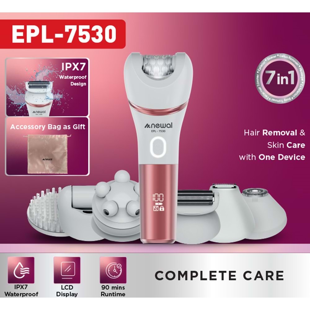 Newal EPL7530 Epilasyon Cihazı
