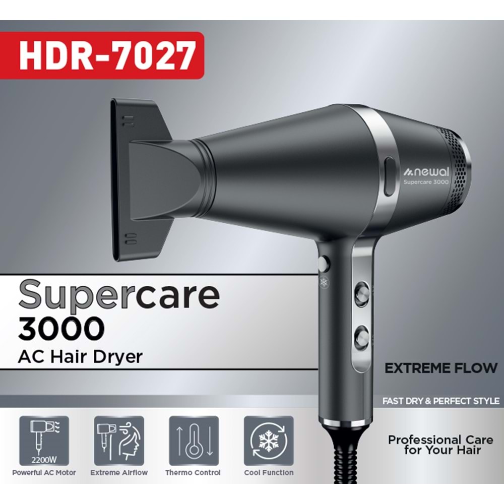 Newal HDR7027 Saç Kurutma Makinesi
