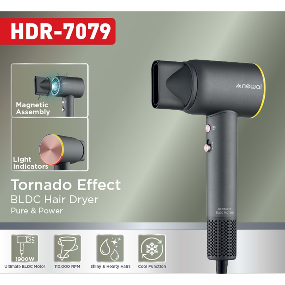 Newal HDR7079 Saç Kurutma Makinesi
