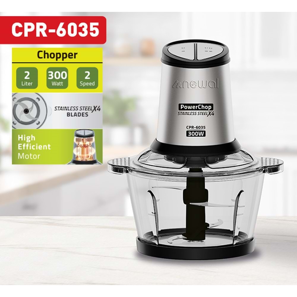 Newal CPR6035 Cam Doğrayıcı 2L