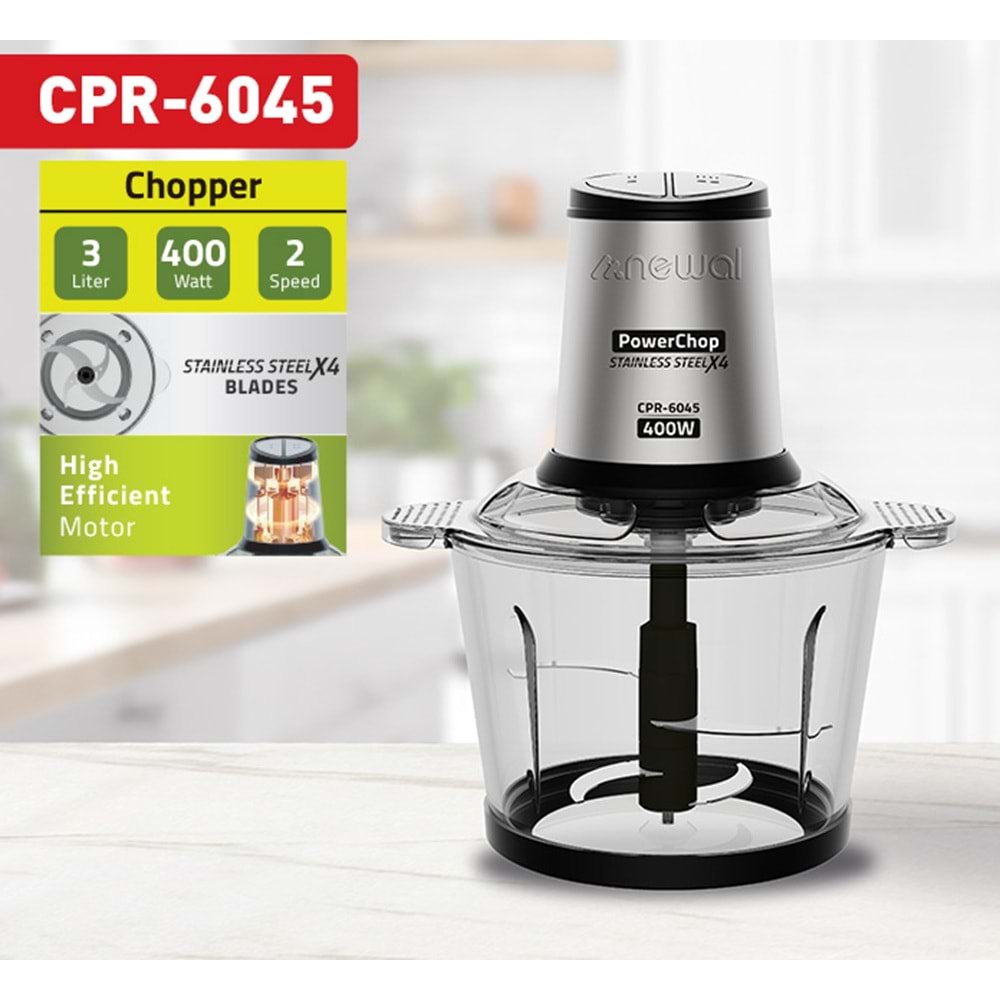 Newal CPR6045 Cam Doğrayıcı 3L