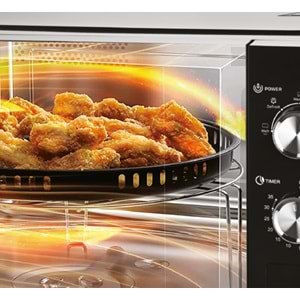 MWO265/2 Newal Siyah Mikrodalga 20L