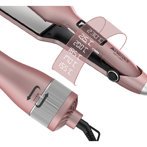 Newal HST7265 Saç Düzleştirici & Şekillendirici 2li Set