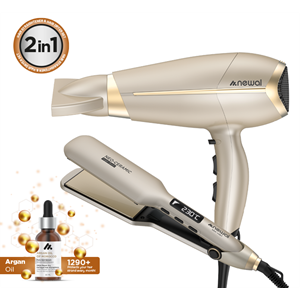 HST7267 Newal Saç Düzleştirici & Kurutucu 2li Set