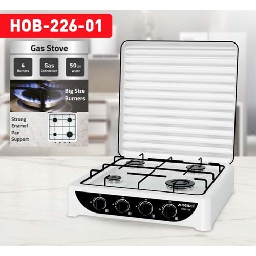 Newal HOB226 4 Gözlü Gazlı Ocak
