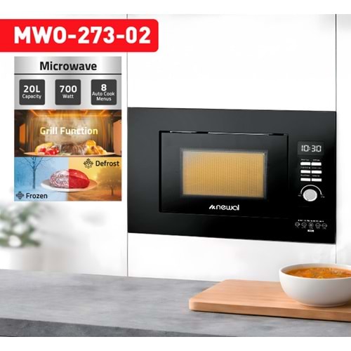 Newal MWO273/2 Ankastre Mikrodalga Fırın