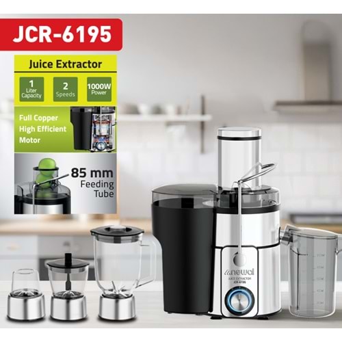 Newal JCR6195 K.Meyve Sıkacağı & Multi Robot