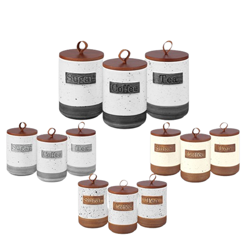 Newal ZCR4513/S3 Porselen Baharat Seti 3lü