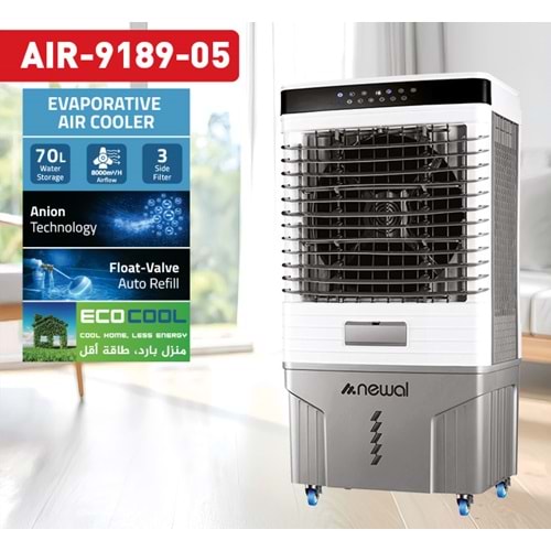 Newal AIR9189/5 Hava Soğutucu 70Lt