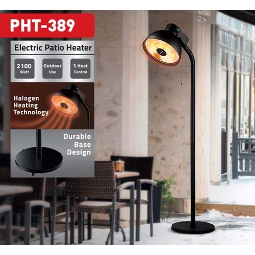 PHT389 Newal Patio Elektrikli Dış Mekan Isıtıcı