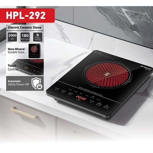 Newal HOB292 Tek Gözlü Elektrikli Ocak