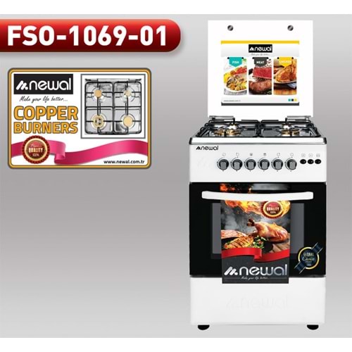 Newal FSO1069/1 Solo Fırın Beyaz