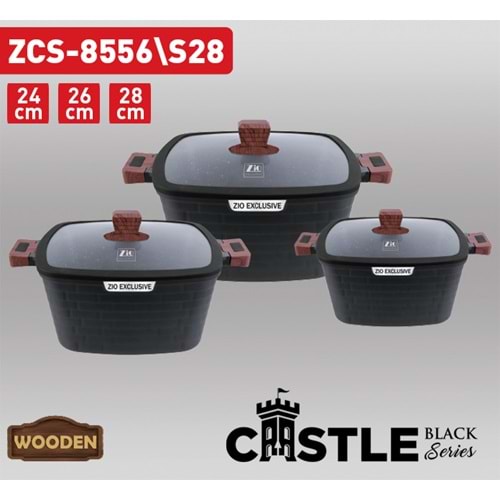 Newal Z8556/28 Casserole Tencere Seti 6 Parça