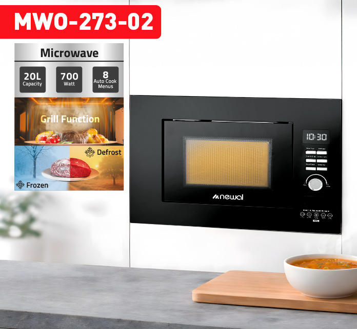 Newal MWO273/2 Ankastre Mikrodalga Fırın