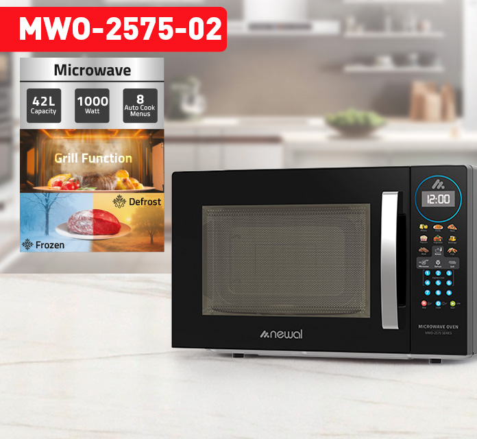 Newal MWO2575/2 Siyah Mikrodalga 42L Dijital