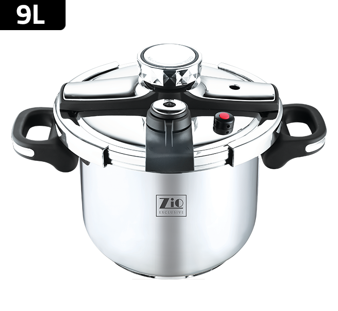 Zio 1653/9 Yeni Nesil Düdüklü Tencere 9 Litre
