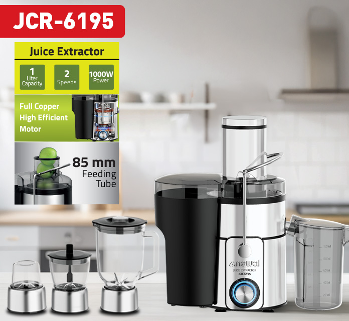 Newal JCR6195 K.Meyve Sıkacağı & Multi Robot