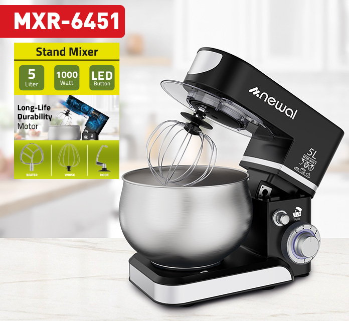 Newal MXR6451 Stand Mikser 5L