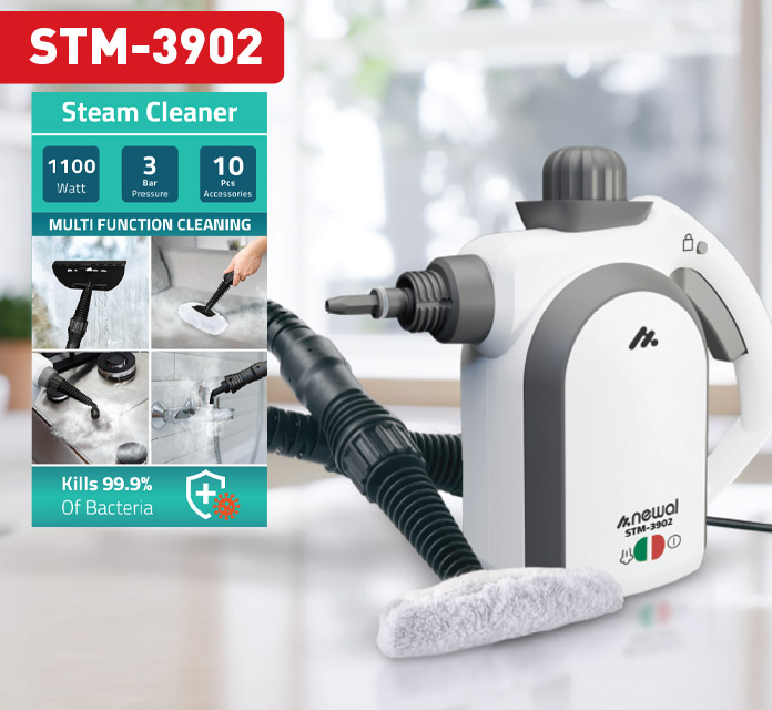 Newal STM3902 Buharlı Temizleyici 1100W