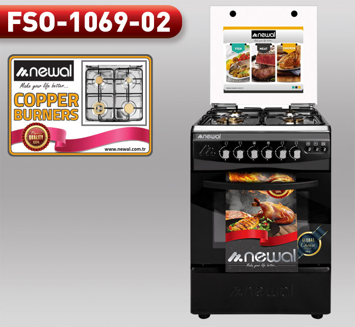 Newal FSO1069/2 Solo Fırın Siyah