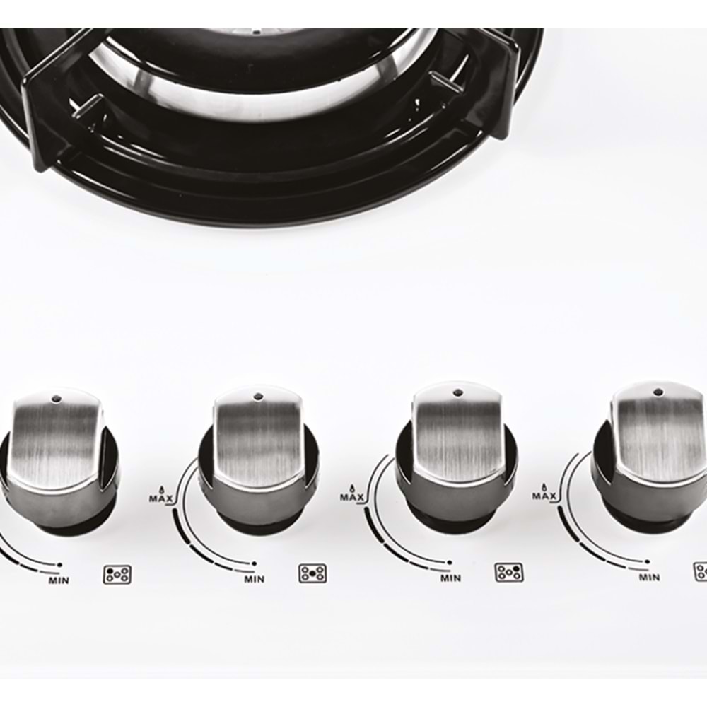 HOB 978/2 Newal Ankastre Siyah Ocak 90cm