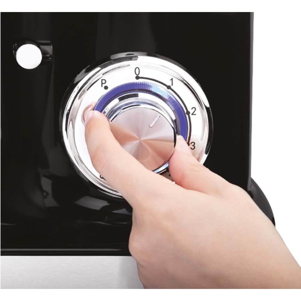 MXR3553/2 Newal Siyah Stand Mikser 8.5L