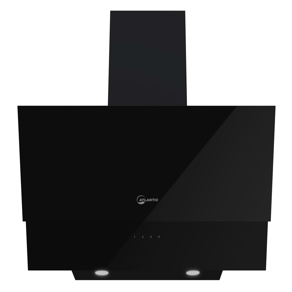 Atlantic MBHD60B Siyah Davlumbaz 60cm