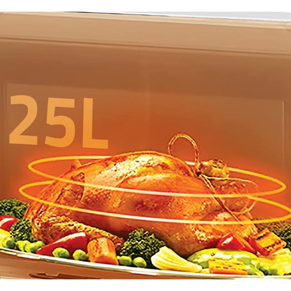 MWO2535/2 Newal Siyah Mikrodalga 25L Dijital