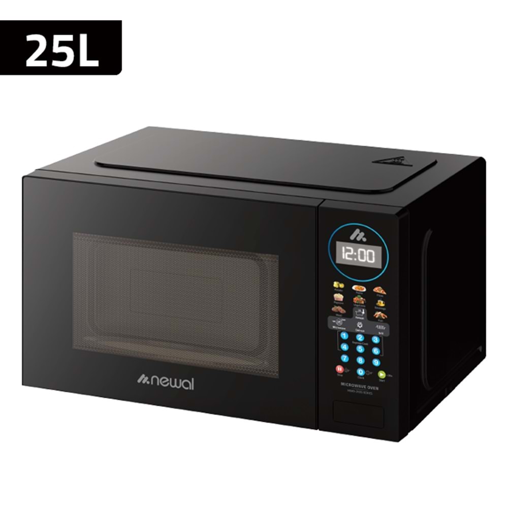 MWO2535/2 Newal Siyah Mikrodalga 25L Dijital