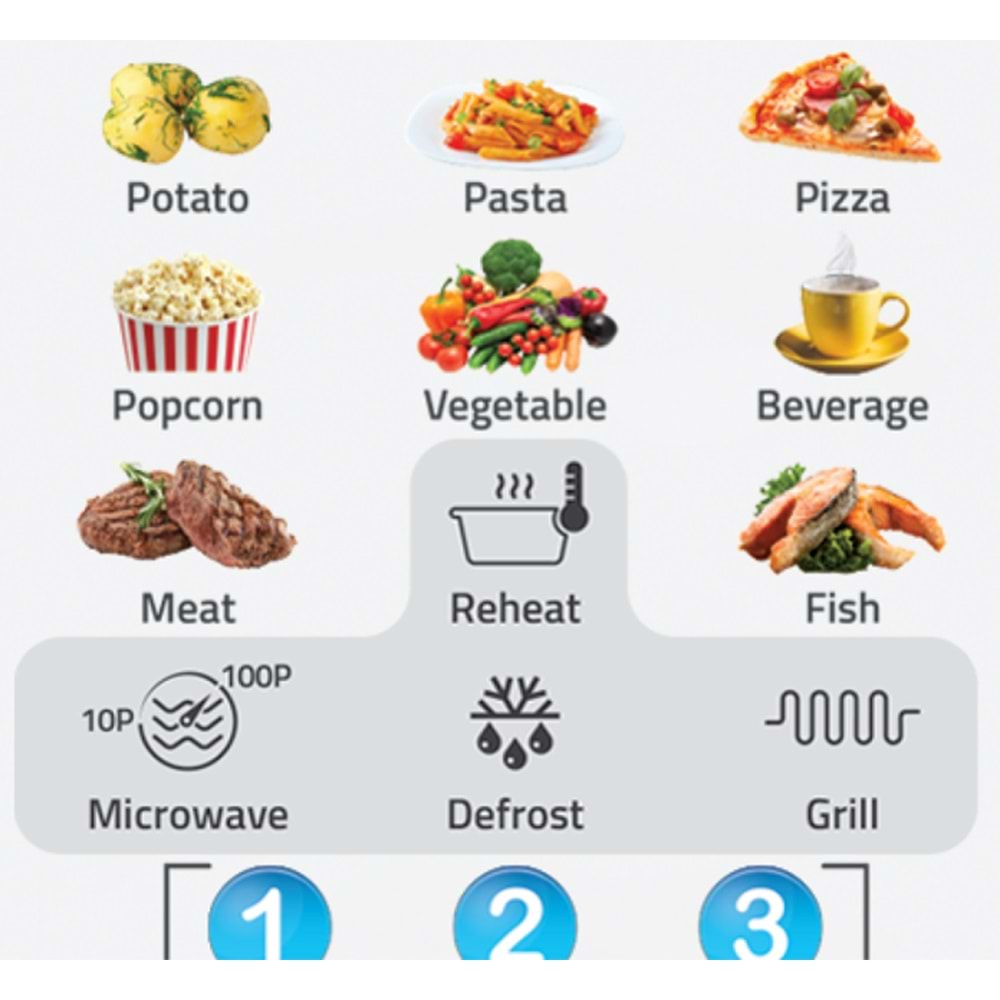 MWO2535/2 Newal Siyah Mikrodalga 25L Dijital