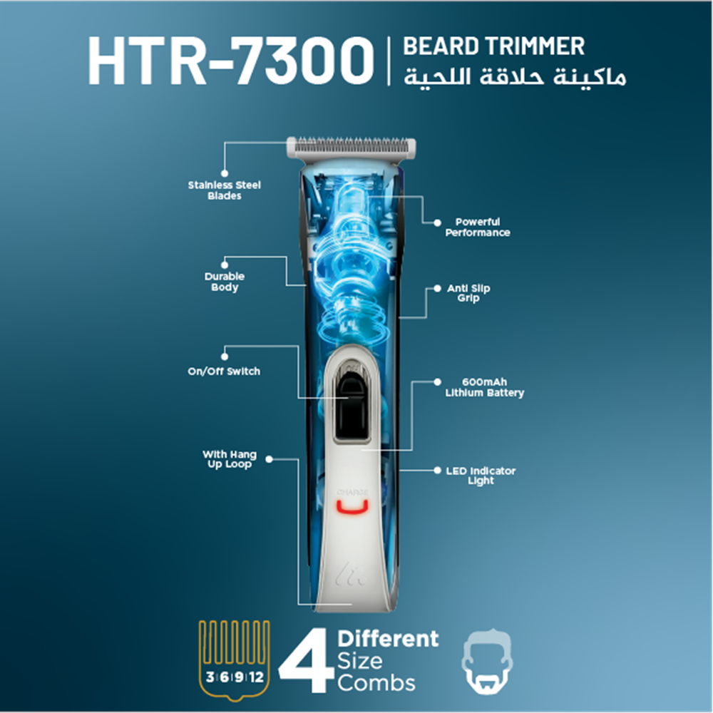 Newal HTR7300 Şarjlı Saç ve Sakal Tıraş Makinesi