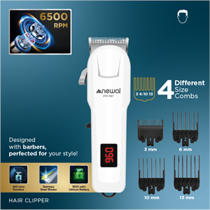 Newal HTR7601 Şarjlı Saç Sakal Kesme Makinesi