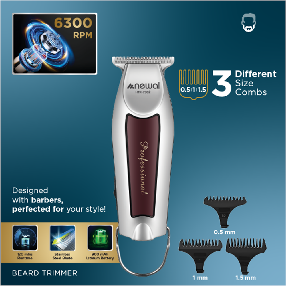 Newal HTR7302 Şarjlı Saç ve Sakal Tıraş Makinesi